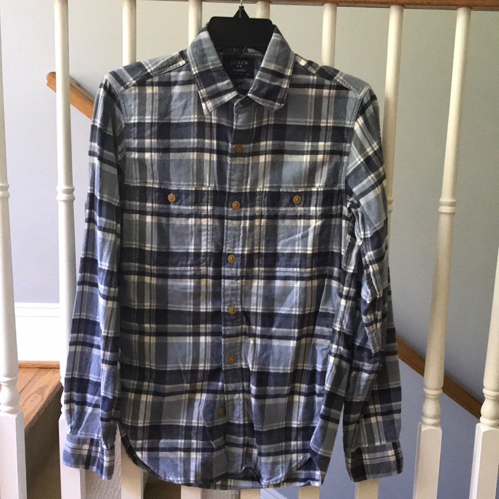 J Crew flannel button down